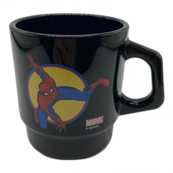 Fire King (ファイヤーキング) マグカップ MARVEL スパイダーマン [ロゴ] ブラック