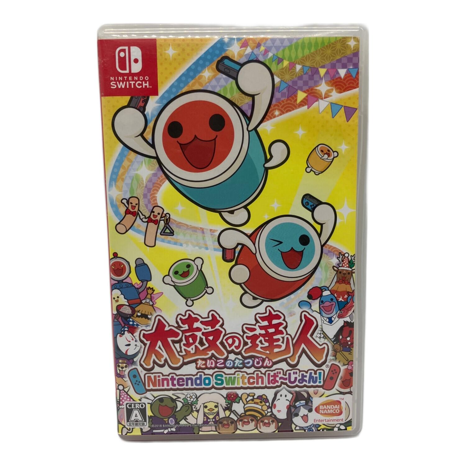 Nintendo Switch用ソフト 太鼓の達人 Nintendo Switchば～じょん