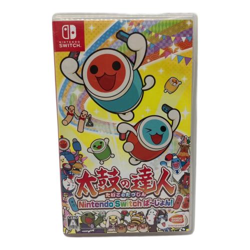 Nintendo Switch用ソフト 太鼓の達人 Nintendo Switchば～じょん！/Switch/HACPAGGXA/A 全年齢対象 CERO A (全年齢対象)