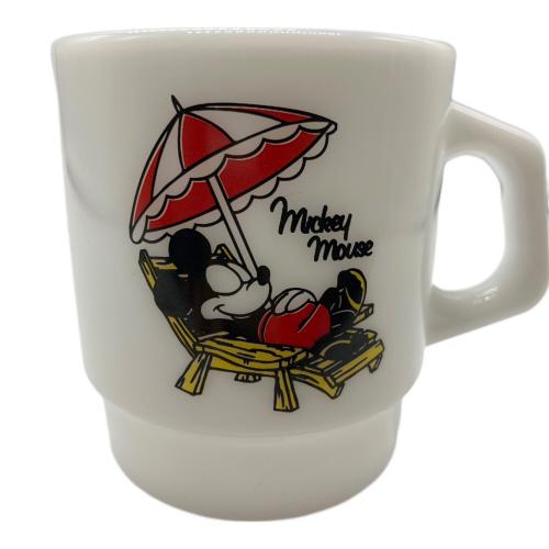 Fire King (ファイヤーキング) スタッキングマグ ミッキーマウス [SURF]