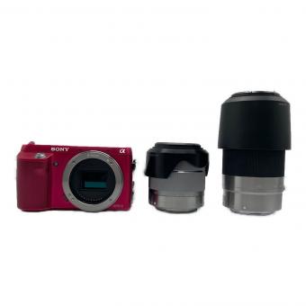 SONY (ソニー) デジタル一眼レフカメラ レンズくもり有 NEX-F3 1610万画素 APS-C 専用電池 SDXCカード対応 ISO200～16000 0040948