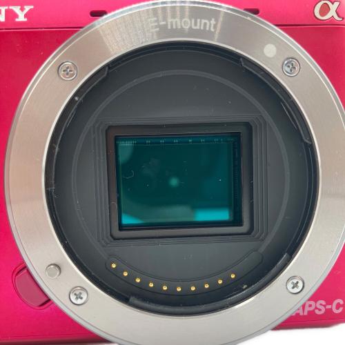 SONY (ソニー) デジタル一眼レフカメラ レンズくもり有 NEX-F3 1610万画素 APS-C 専用電池 SDXCカード対応 ISO200～16000 0040948