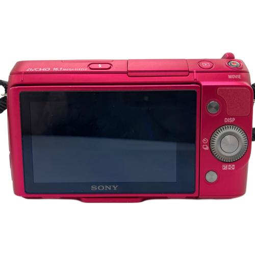 SONY (ソニー) デジタル一眼レフカメラ レンズくもり有 NEX-F3 1610万画素 APS-C 専用電池 SDXCカード対応 ISO200～16000 0040948