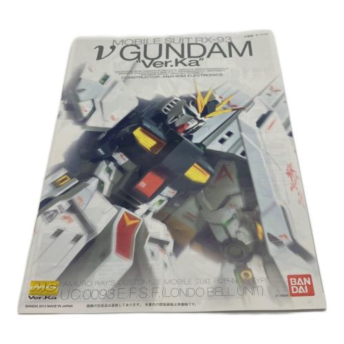 BANDAI (バンダイ) ガンプラ 1/100 MG RX-93 νガンダム Ver.Ka(サイコフレーム発動イメージカラー)