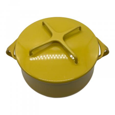 DANSK (ダンスク) 両手鍋 イエロー 18cm ホーロー｜トレファクONLINE