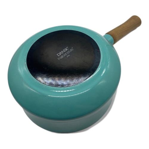 DANSK (ダンスク) 片手鍋 スカイブルー 18cm ホーロー