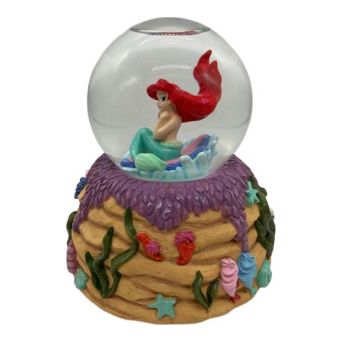 ディズニーグッズ ウォーターグローブ オルゴール アリエル