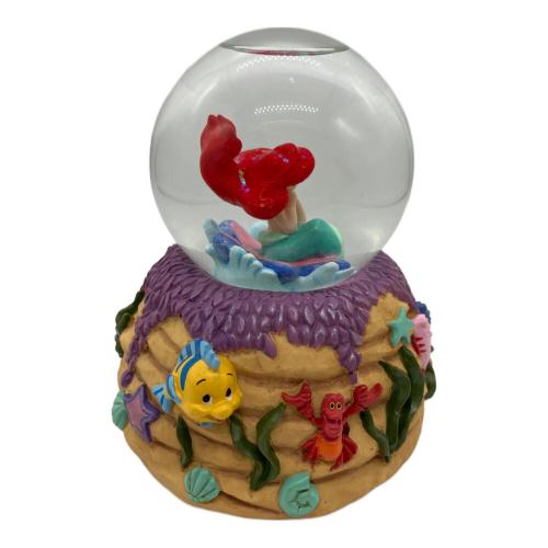 ディズニーグッズ ウォーターグローブ オルゴール アリエル