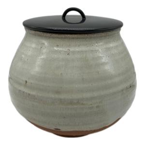 帆柱窯 斑唐津水差