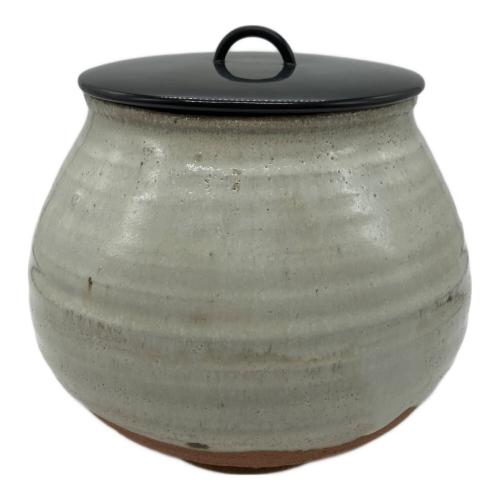 帆柱窯 斑唐津水差