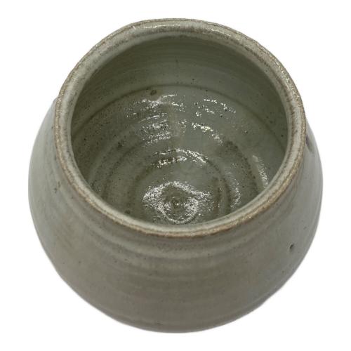 帆柱窯 斑唐津水差