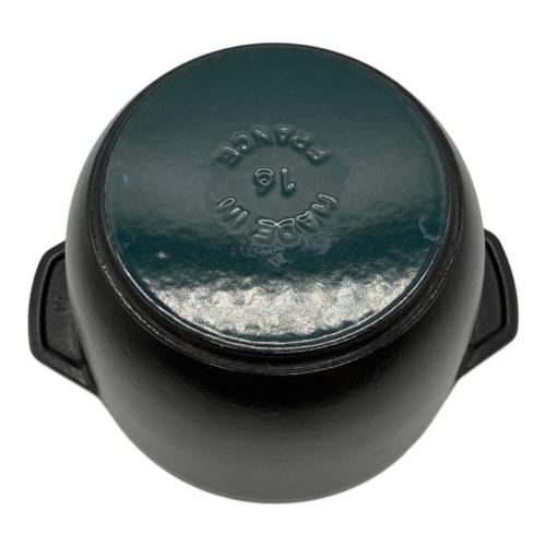 Staub (ストウブ) ラ・ココット de GOHAN ブラック 16cm