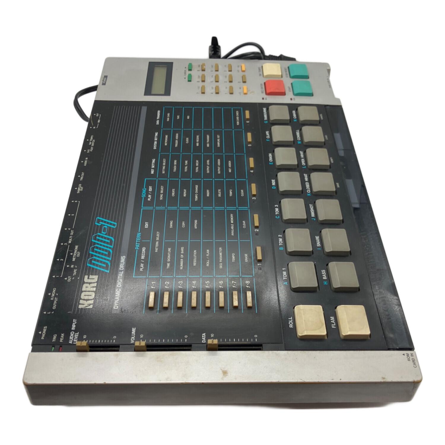 KORG (コルグ) PCMリズムマシン DDD-1 通電確認のみ｜トレファクONLINE