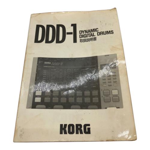 KORG (コルグ) PCMリズムマシン DDD-1 通電確認のみ｜トレファクONLINE