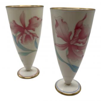 香蘭社 (コウランシャ) カトレアペア ワインカップ