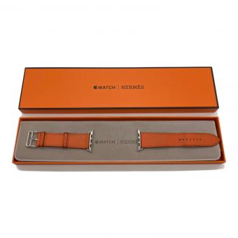 HERMES (エルメス) Apple Watch用レザーバンド MXTP2FE/A 44mm D 1D 490