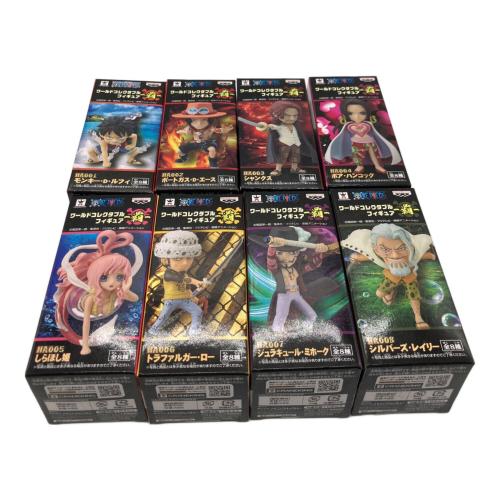 ONE PIECE (ワンピース) フィギュア フルコンプセット ワールドコレクタブルフィギュア 覇 8種セット