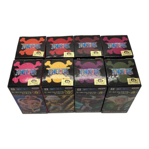 ONE PIECE (ワンピース) フィギュア フルコンプセット ワールドコレクタブルフィギュア 覇 8種セット