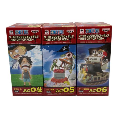 ONE PIECE (ワンピース) フィギュア フルコンプセット ワールドコレクタブルフィギュア HISTORY OF ACE