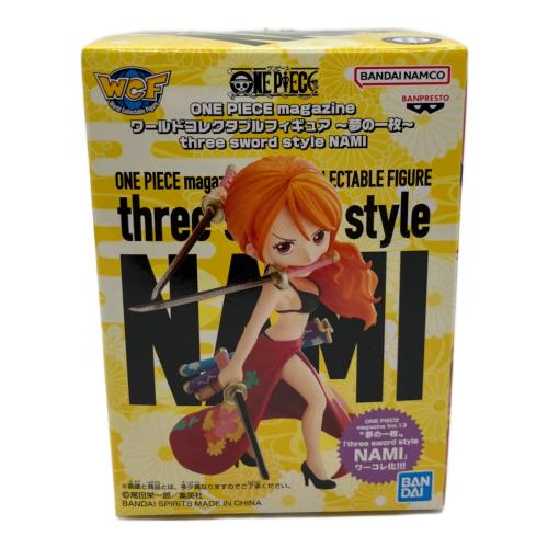 ONE PIECE (ワンピース) フィギュア magazine ワールドコレクタブルフィギュア ~夢の一枚~ three sword style NAMI