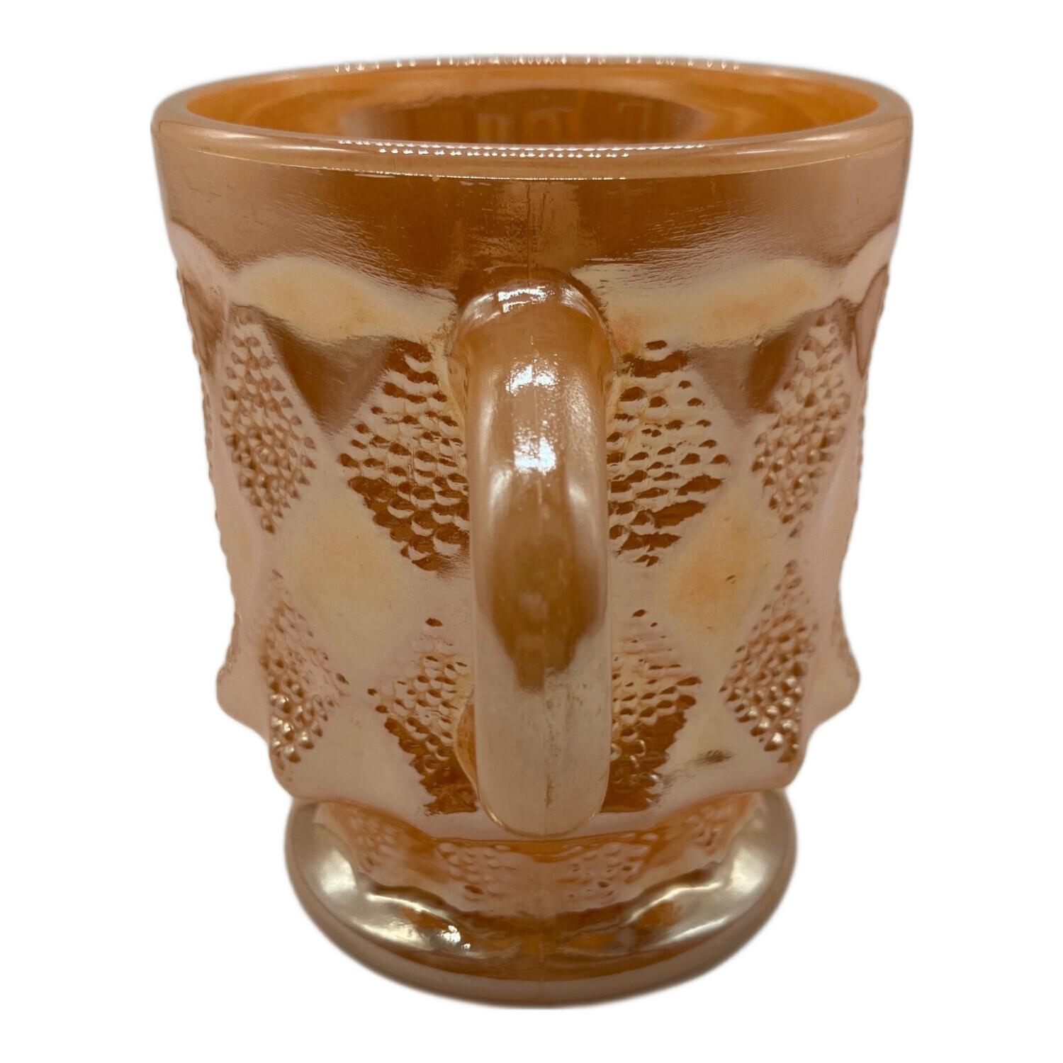 ファイヤーキング　ピーチラスター　リーフ＆ブロッサム　４客セット ファイヤーキング ピーチラスター リーフ＆ブロッサム 4客