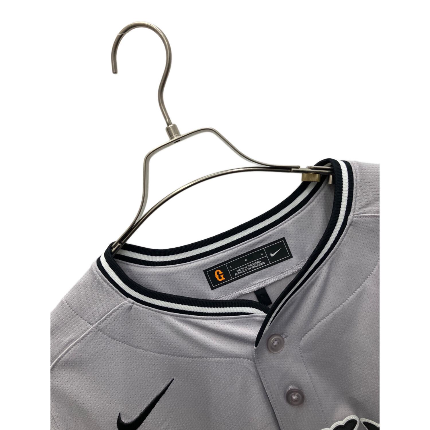 最終セール　読売ジャイアンツNike ユニフォーム グレー　サイズM 読売ジャイアンツ ナイキ ビジター レプリカ ユニホーム_キッズ