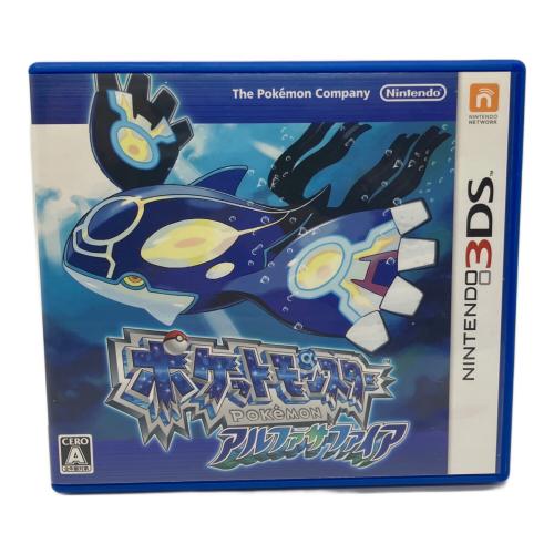 3DS用ソフト ポケットモンスター アルファサファイア CERO A (全年齢対象)