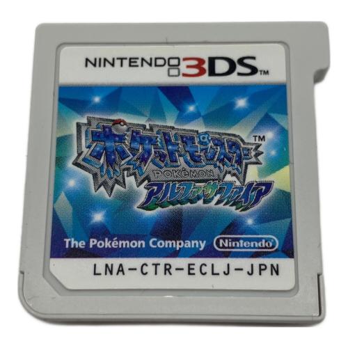 3DS用ソフト ポケットモンスター アルファサファイア CERO A (全年齢対象)