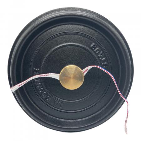 Staub (ストウブ) 両手鍋 ブラック 1102225 ピコ ココット ラウンド