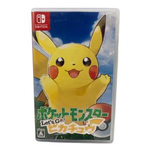 Nintendo (ニンテンドー) ポケットモンスター Let's Go!ピカチュウ Nintendo Switch用ソフト CERO A (全年齢対象)