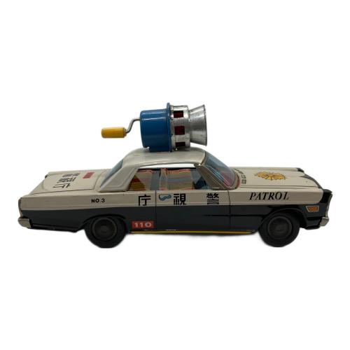 マスダヤ ハンドルサイレン パトロールカー キズ・サビ・ヨゴレ有