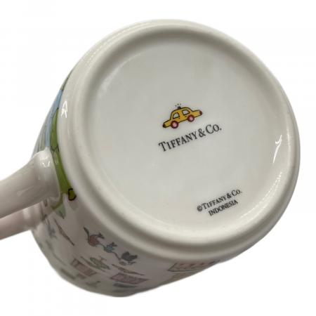TIFFANY &CO  5thアベニュー プレート×2 マグカップ×2 TIFFANY & Co. (ティファニー) マグカップ 5thアベニュー 2Pセット