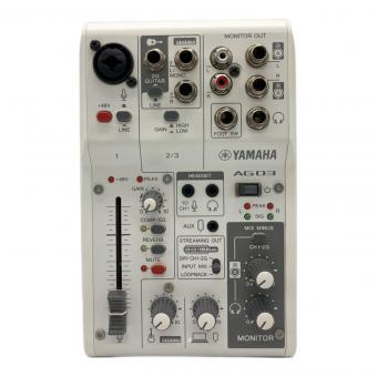 YAMAHA (ヤマハ) ストリーミングミキサー AG03 MK2