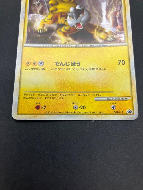 ライコウ ポケモンカード 061/L-P プロモ