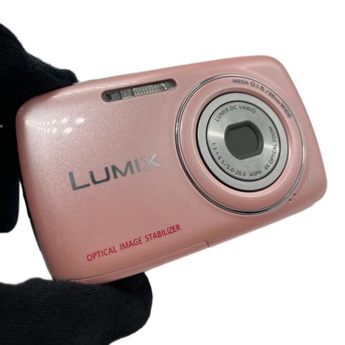 パナソニック デジタルカメラDMC-S1 本体ピンク色 中古品 Panasonic (パナソニック) コンパクトデジタルカメラ DMC-S1