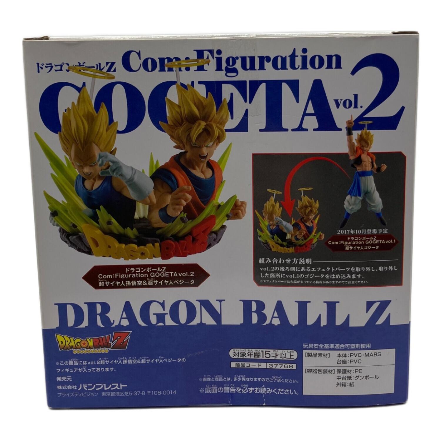 新品未開封　ドラゴンボール超　孫悟空　ベジータ　ゴジータ　フィギュアまとめ売り ドラゴンボール 超サイヤ人孫悟空＆超サイヤ人ベジータ フィギュア Com