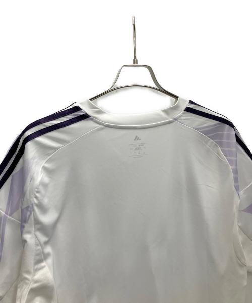 adidas (アディダス) マンチェスター・ユナイテッド 25/26 アウェイユニフォーム ホワイト×ラベンダー サイズ:4XL