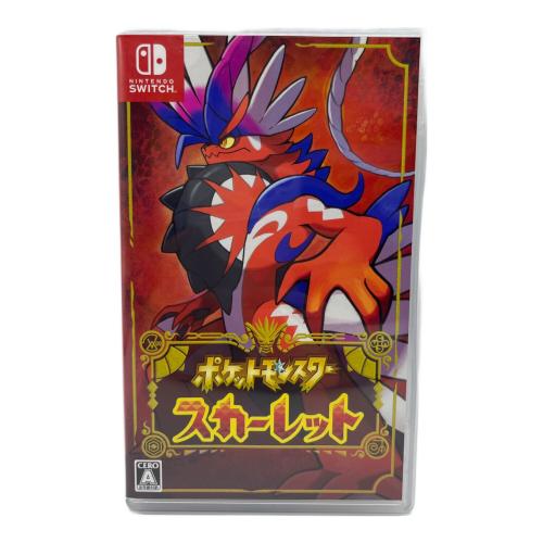 ポケットモンスター スカーレット Nintendo Switch用ソフト CERO A (全年齢対象)