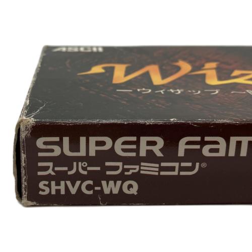WIZAP! ～暗黒の王～ スーパーファミコン用ソフト -