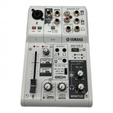YAMAHA (ヤマハ) ウェブキャスティングミキサー AG03｜トレファクONLINE