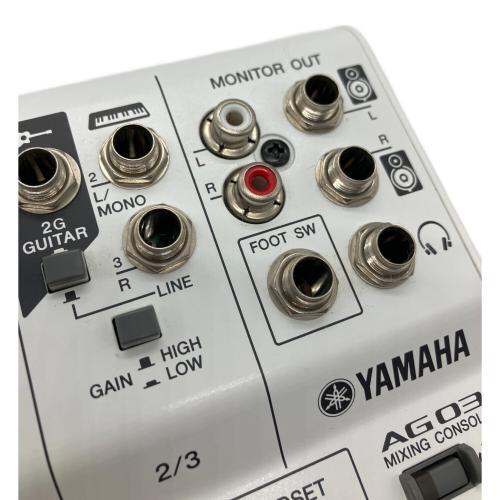 YAMAHA (ヤマハ) ライブストリーミングミキサー AG03