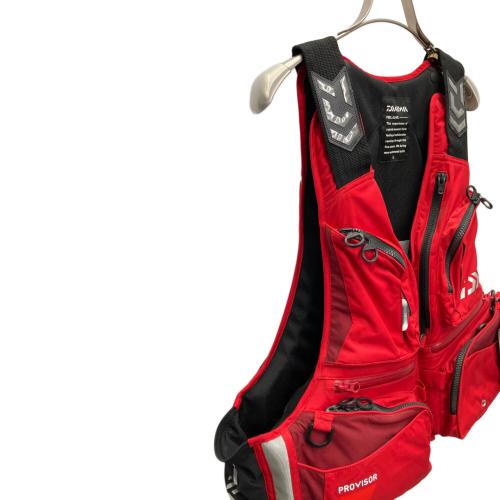 DAIWA (ダイワ) フローティングベスト メンズ SIZE L レッド