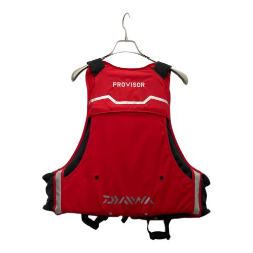 DAIWA (ダイワ) フローティングベスト メンズ SIZE L レッド