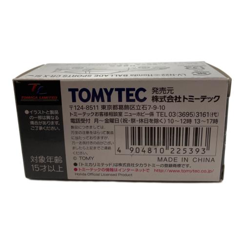 TOMYTEC (トミーテック) トミカリミテッドヴィンテージ Honda パラードスポーツ CR-X Si
