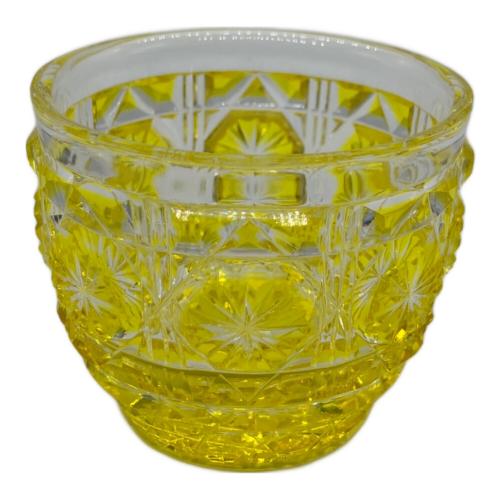 薩摩ガラス工芸 (サツマガラスコウゲイ) 切子猪口 島津薩摩切子