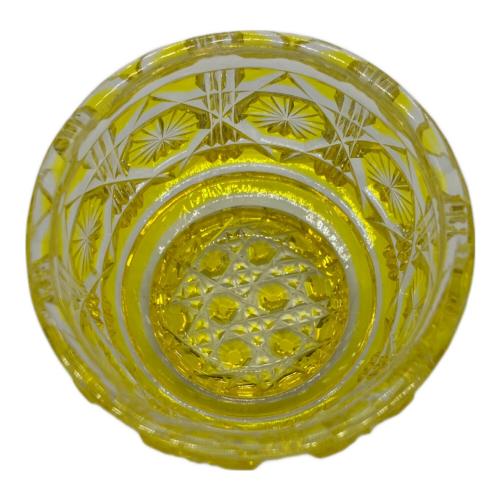 薩摩ガラス工芸 (サツマガラスコウゲイ) 切子猪口 島津薩摩切子