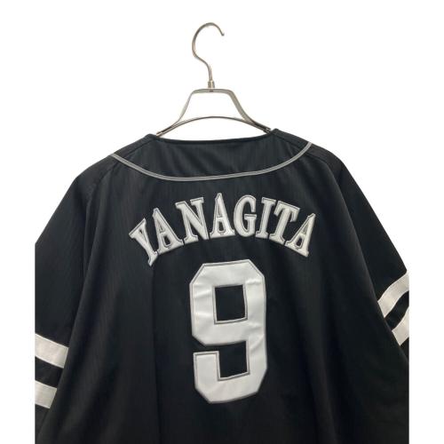 福岡ソフトバンクホークス (フクオカソフトバンクホークス) 柳田悠岐 ゲームシャツ JM08-BLK5-SBH-0069 メンズ SIZE XL ブラック