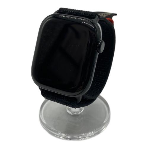 Apple (アップル) GPSモデル Apple Watch Series 11 MEUX4J/A ミッドナイトブラックNikeスポーツループ
