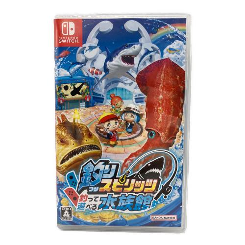 バンダイナムコエンターテインメント 釣りスピリッツ 釣って遊べる水族館 Nintendo Switch用ソフト CERO A (全年齢対象)