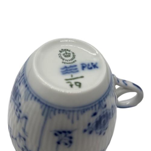 ROYAL COPENHAGEN (ロイヤル・コペンハーゲン) カップ&ソーサー ブルーフルーテッド・プレイン